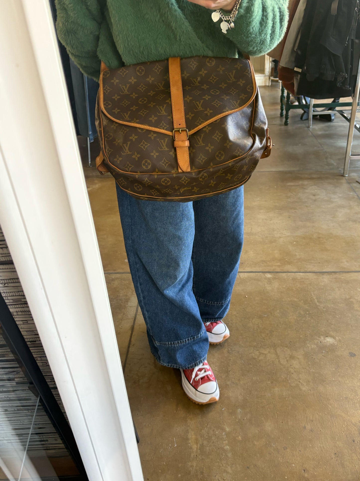 Louis Vuitton Brown/Tan Signature Monogram Bags/Shoes/Accessories