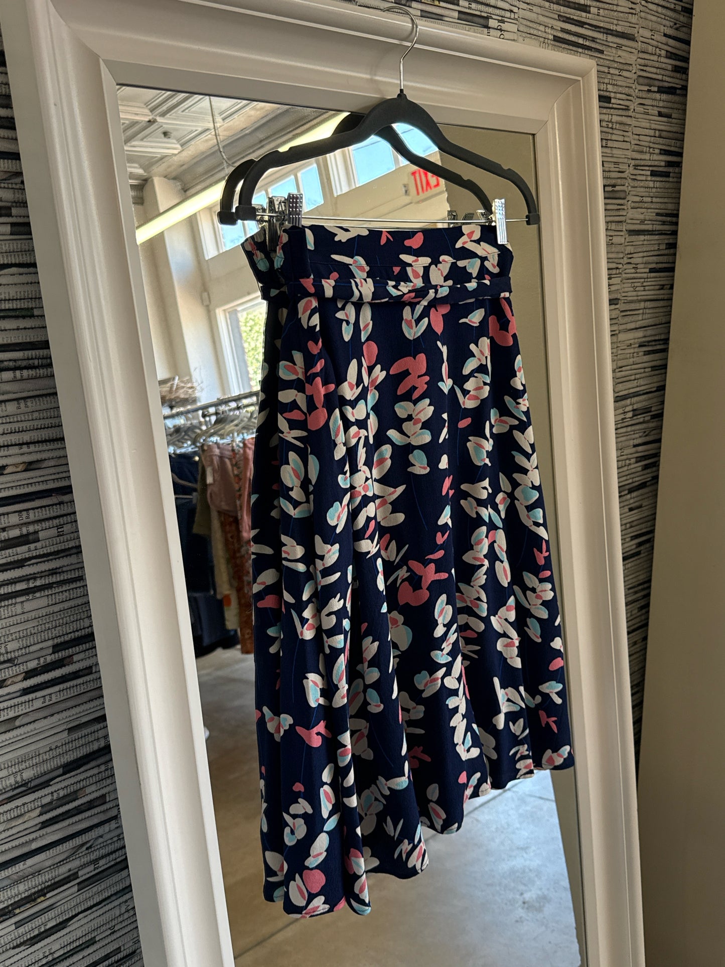 TALBOTS Size MP Navy Skirt