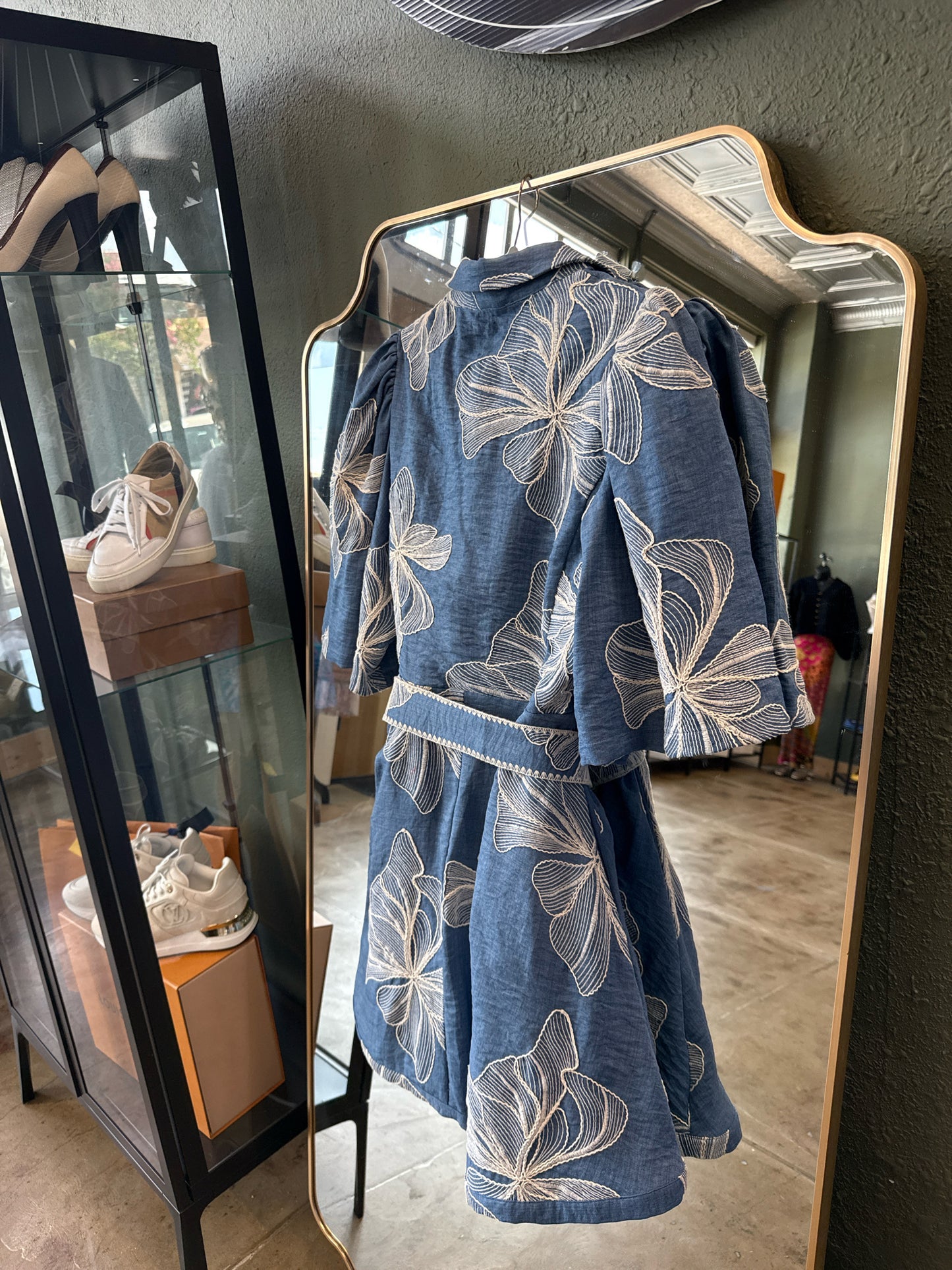 Hyacinth House Size M Blue Dress