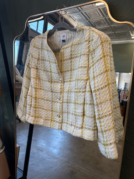Cabi Size M/8 white multi Two Piece Set