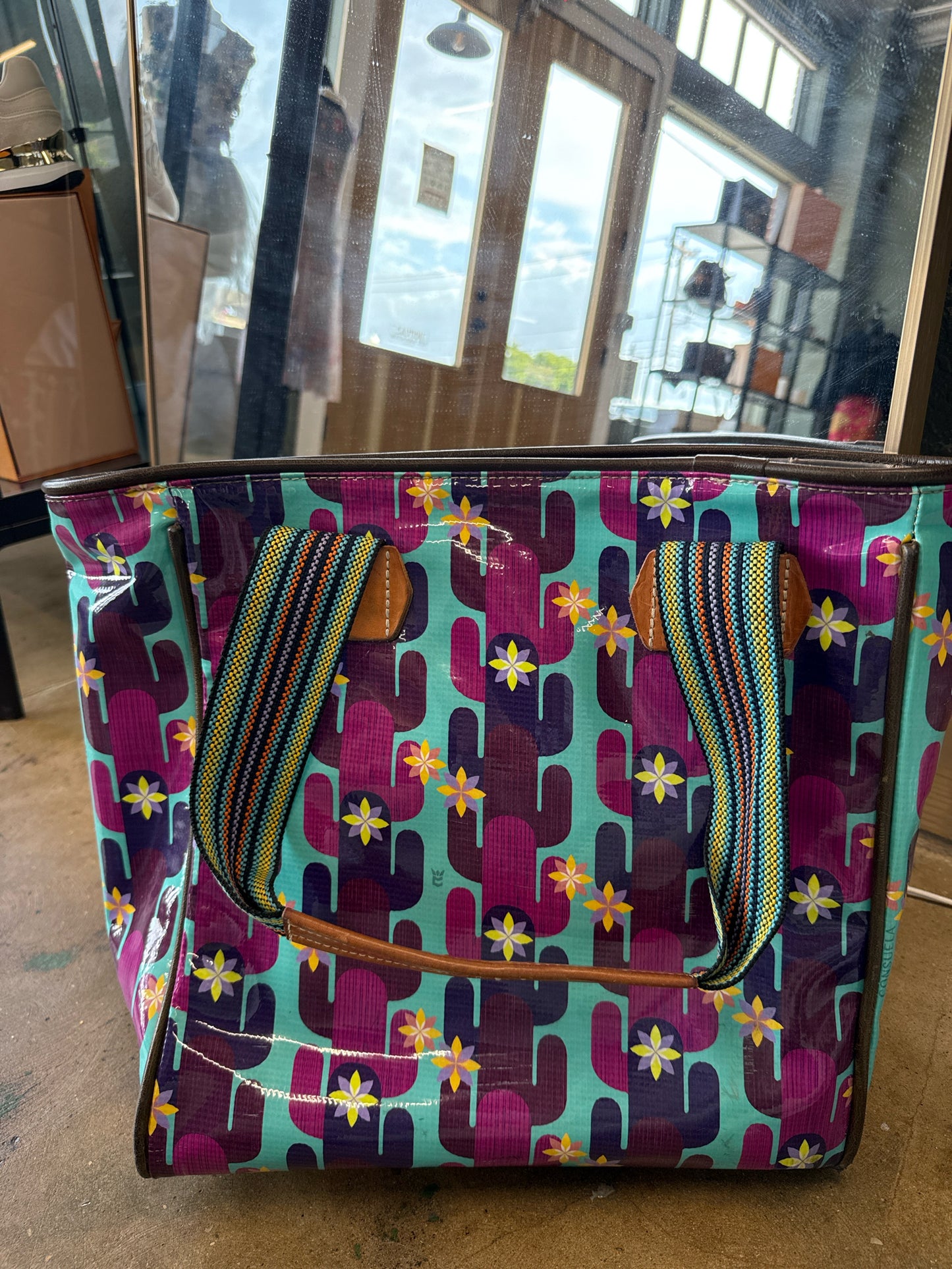 Consuela Blue/Purple Bag