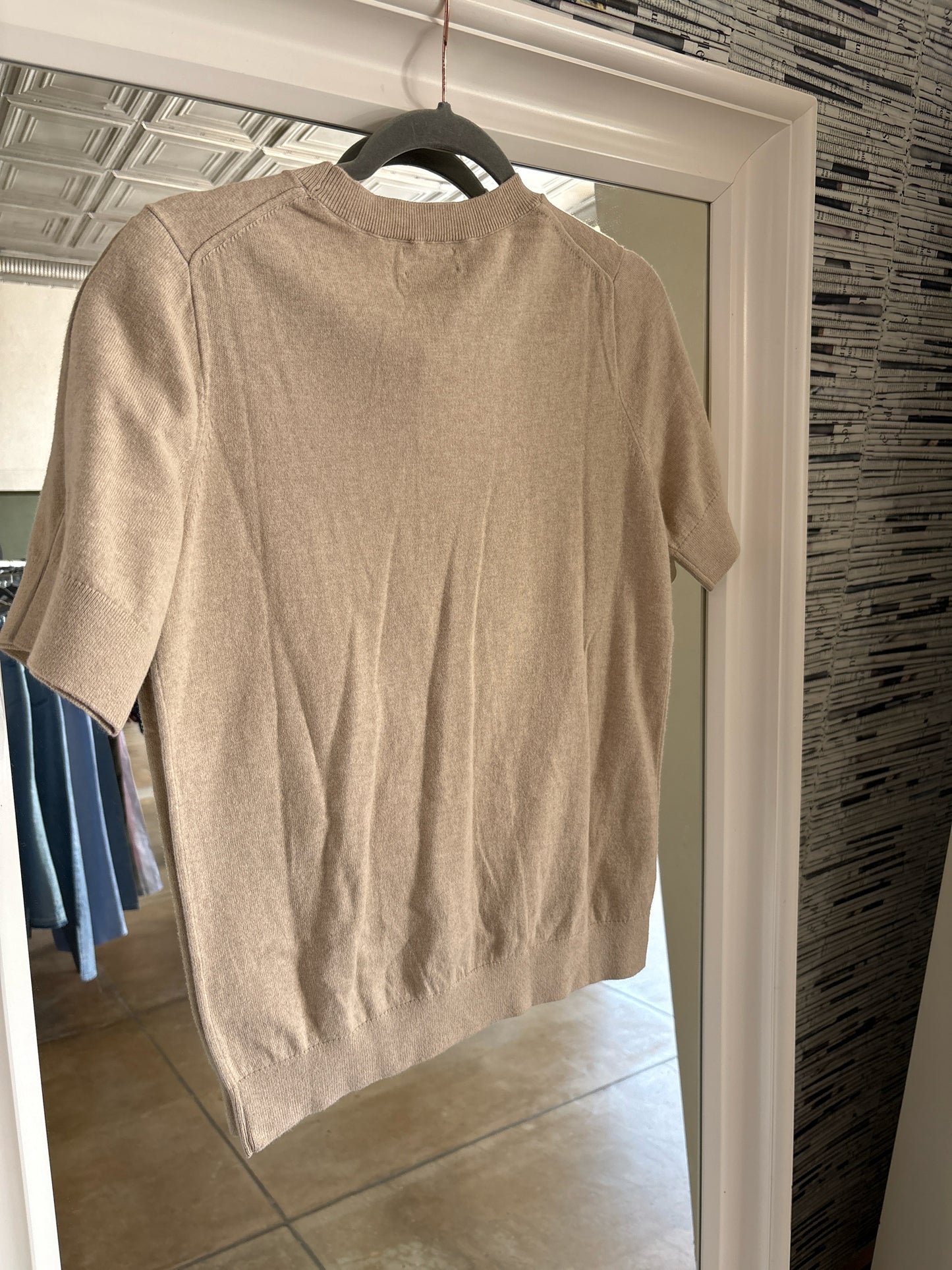 J. CREW Size S Tan Top