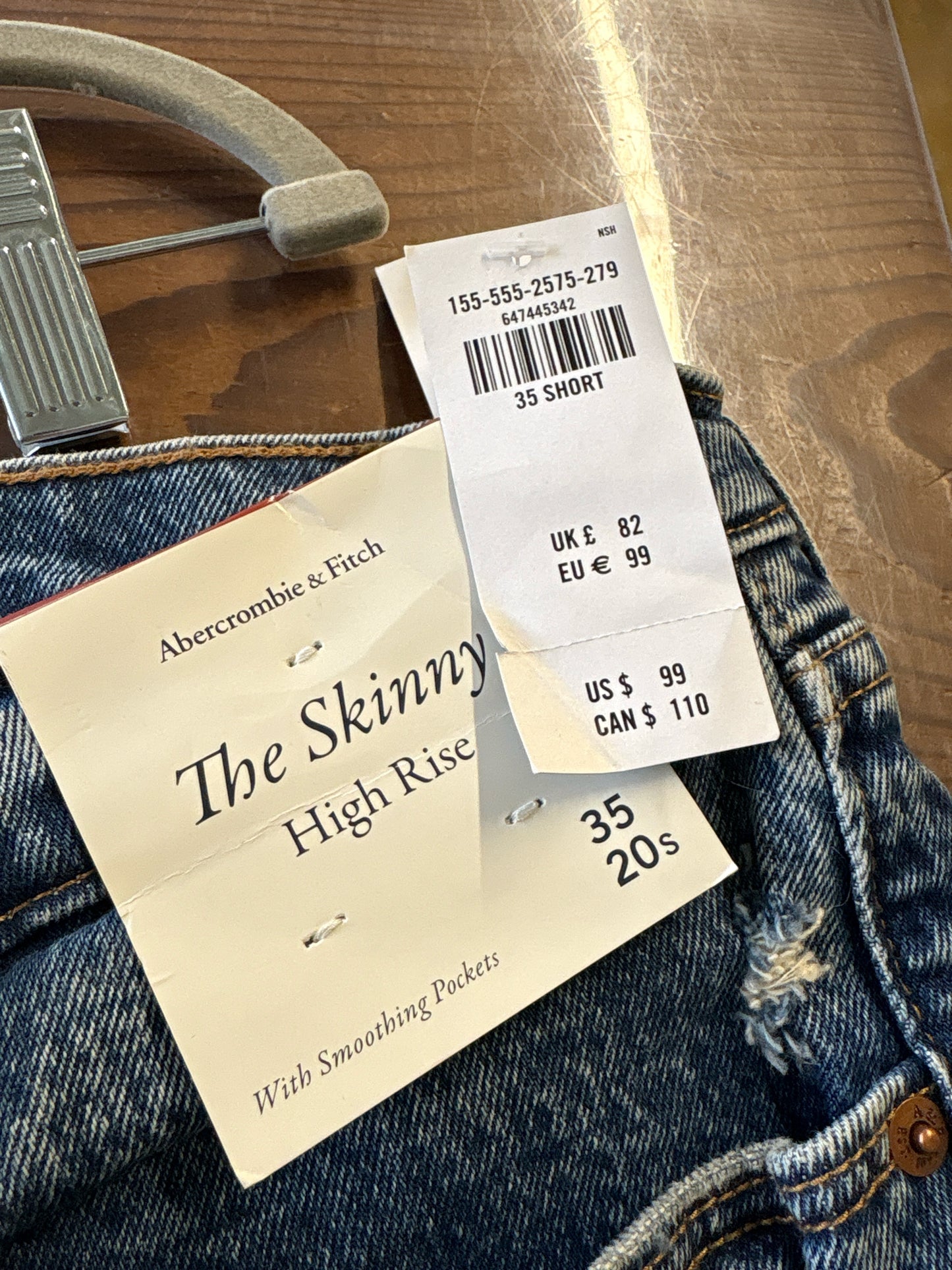 Abercrombie & Fitch Size 35 Jeans