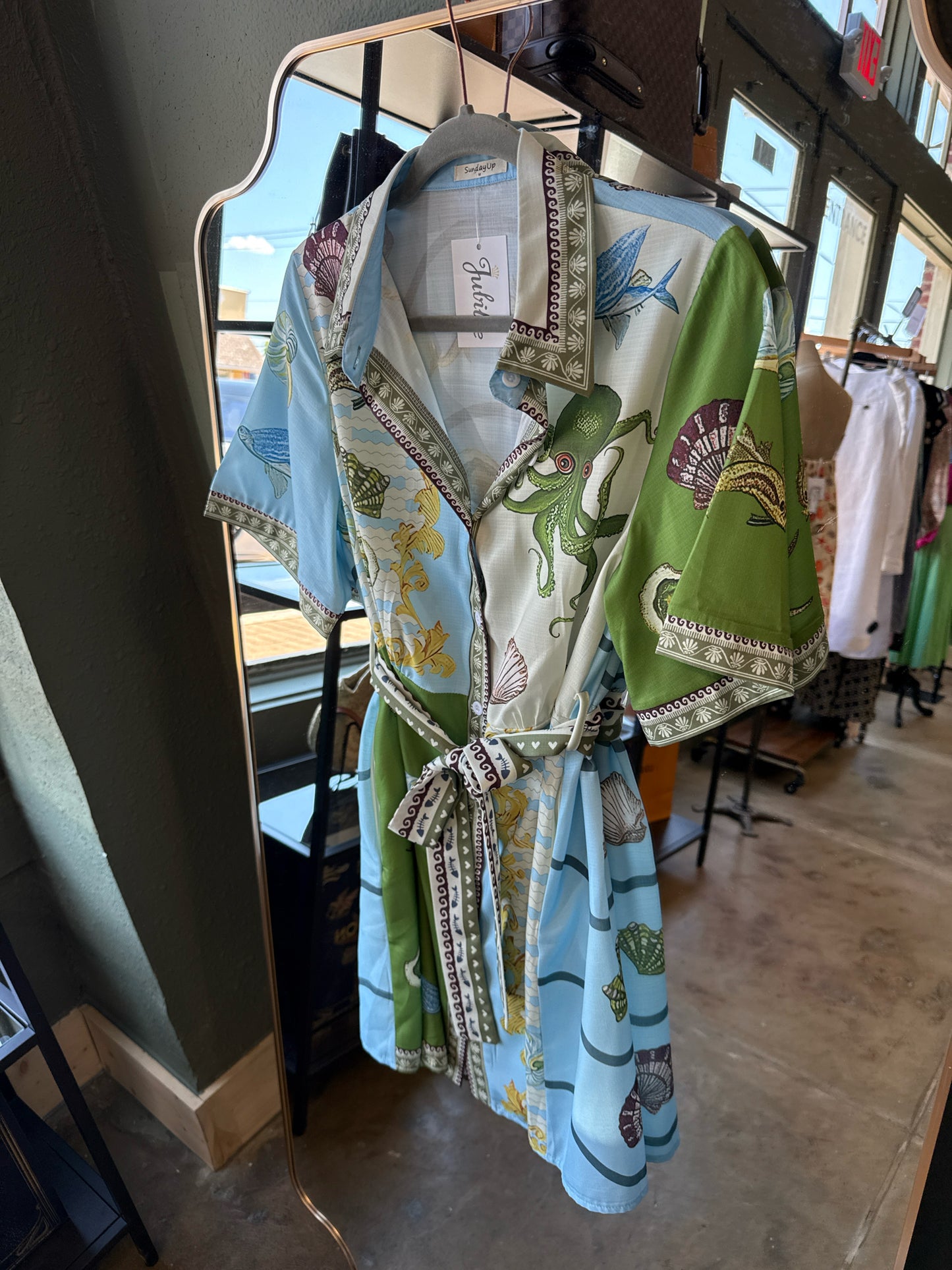 Sunday Up Size M multi Nautical Dress