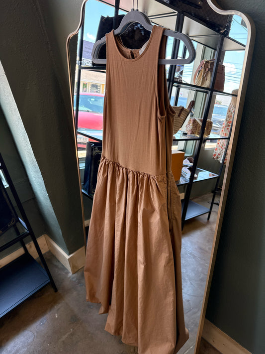 LOFT Size 4 Brown Dress
