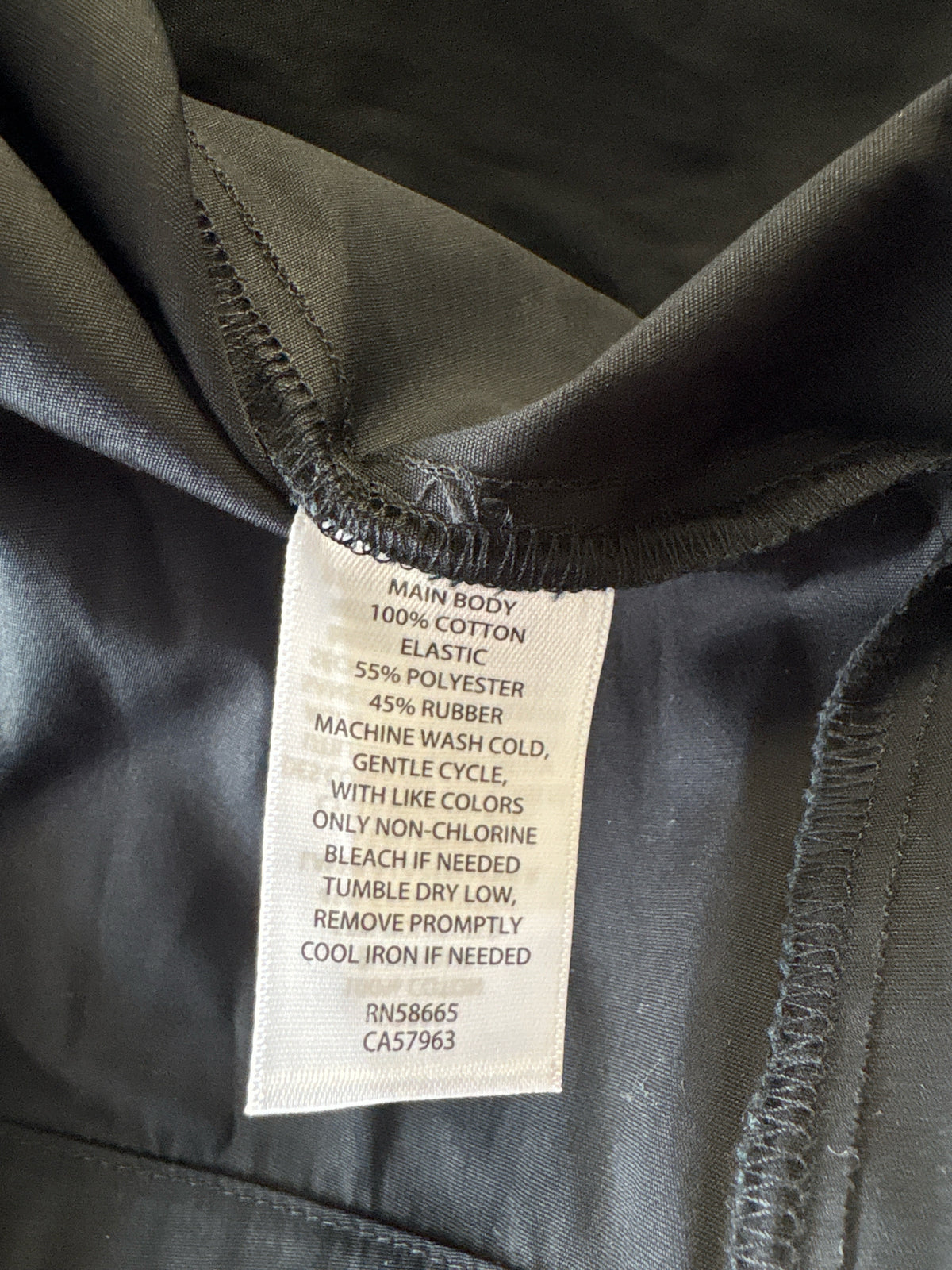 Nordstrom Size L Black Dress