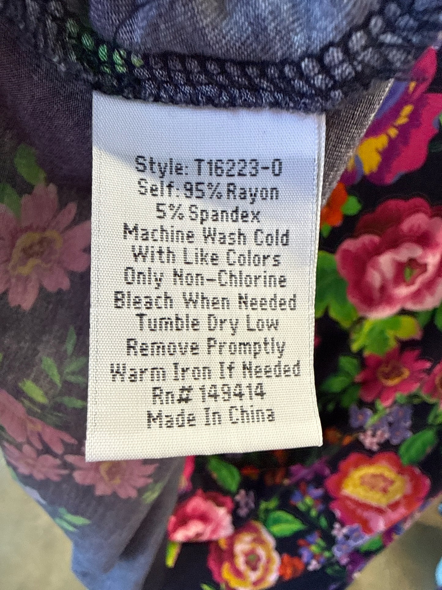 Johnny Was Size XS multi Top