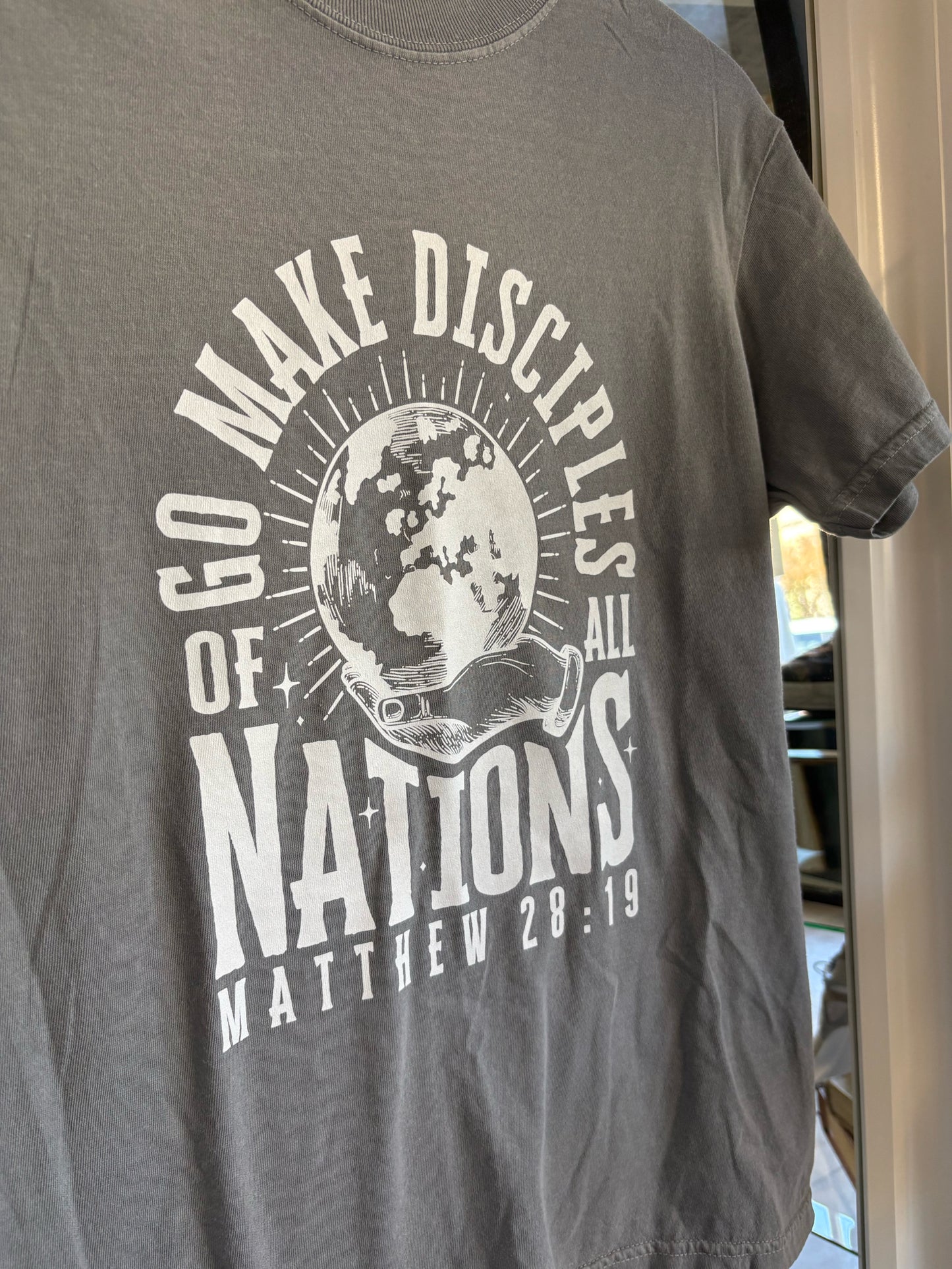 Hand Made Alabama Gray Tee