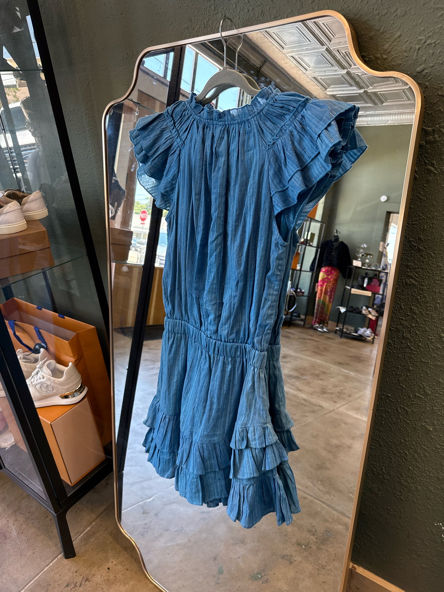 Karina Grimaldi Size XS Blue Dress