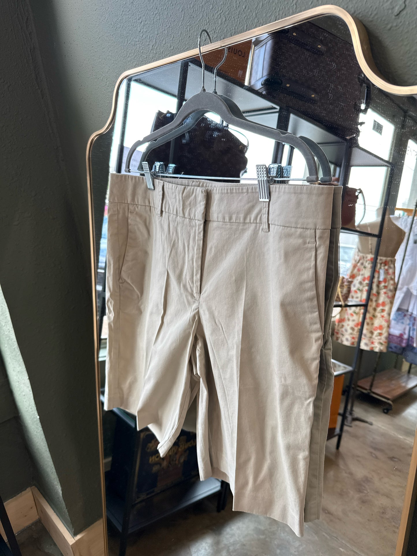 ANN TAYLOR Size 12 Tan Shorts