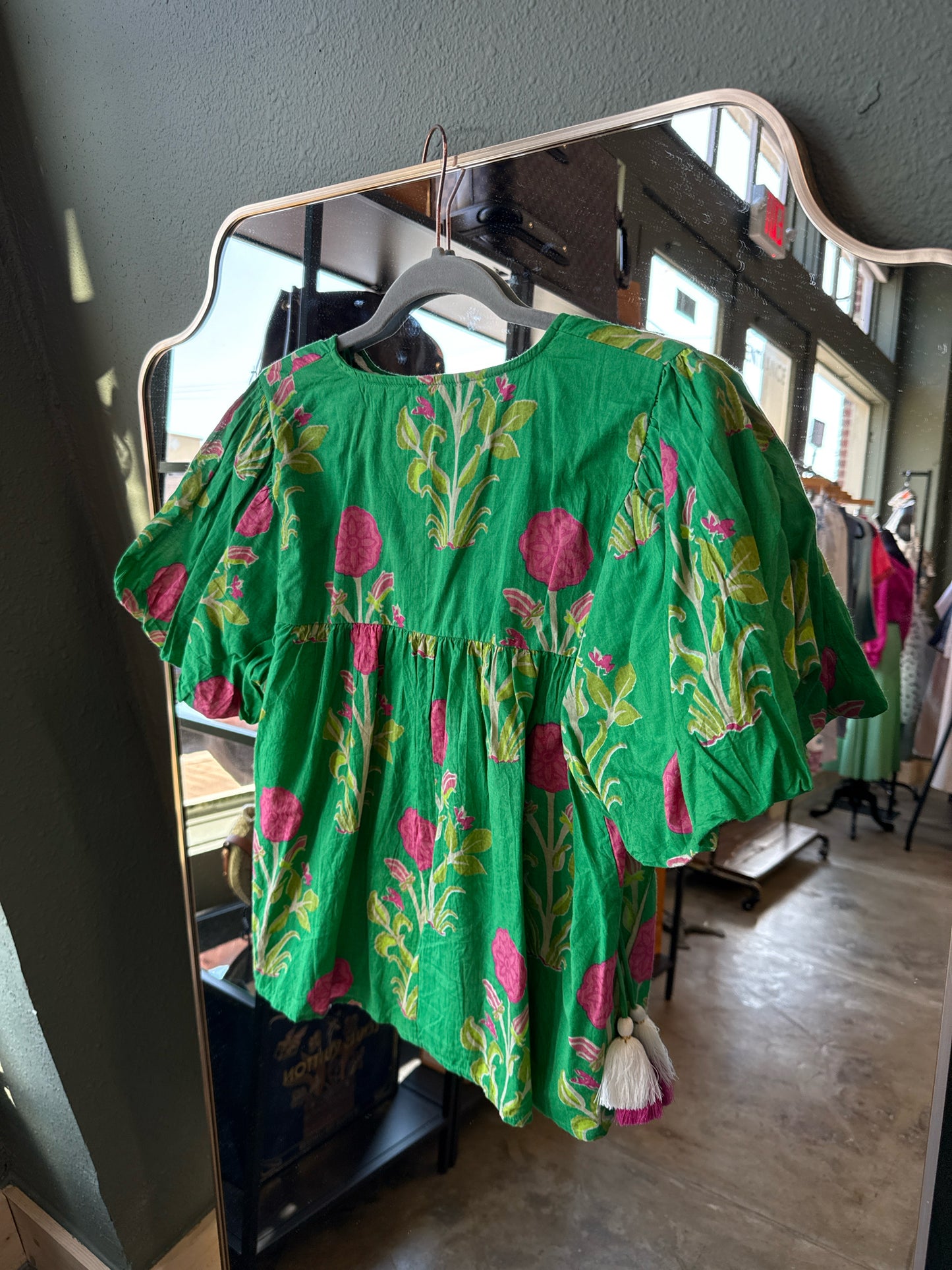 THML Size S Green Top