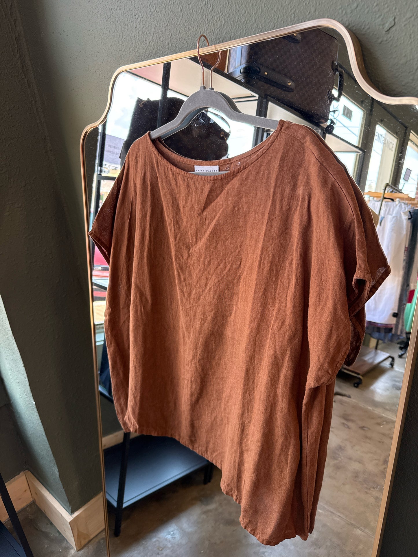 Bryn Walker Brown Top