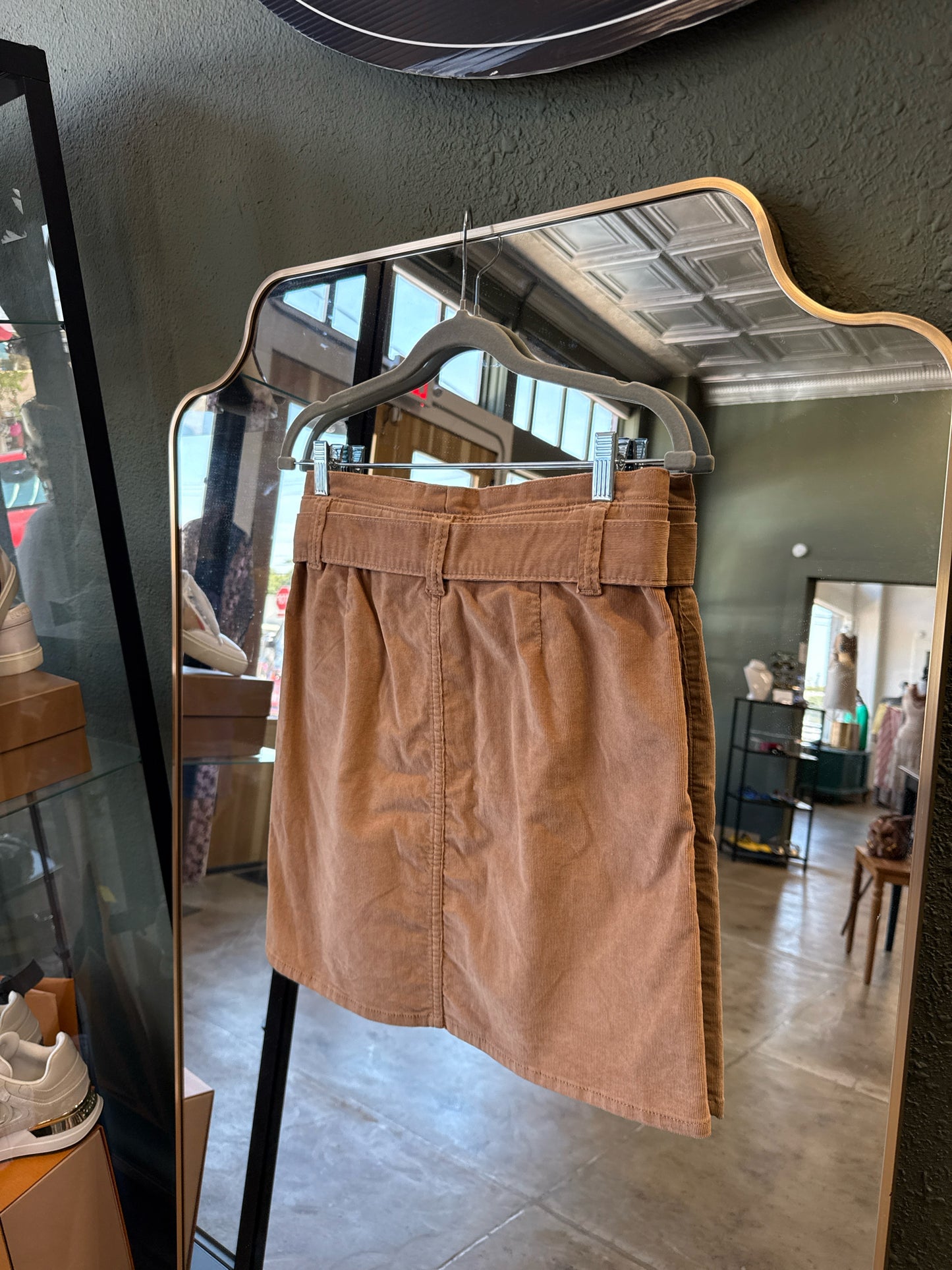 EXPRESS Size 4 Brown Skirt