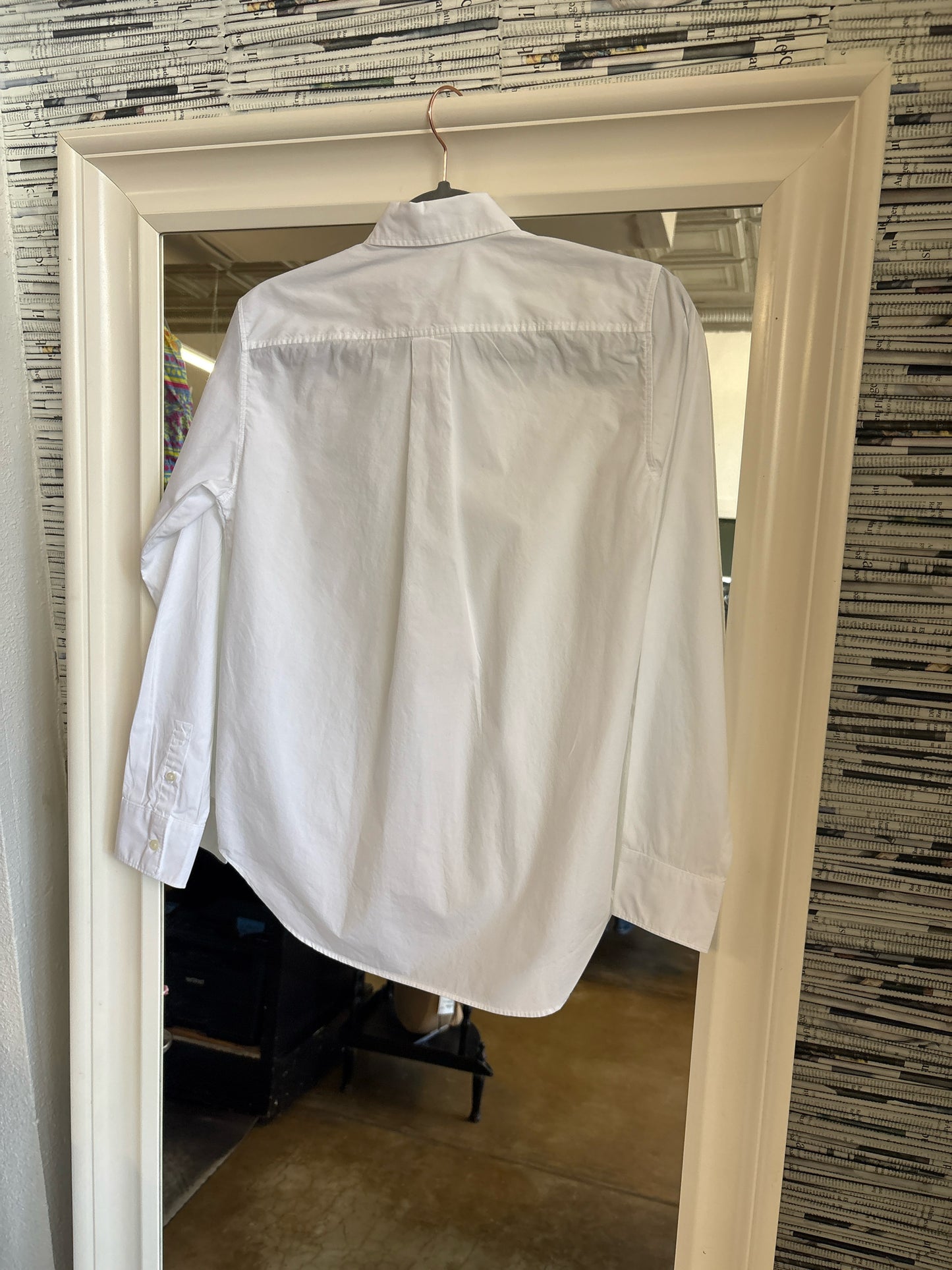 Everlane Size 0 White button down Top