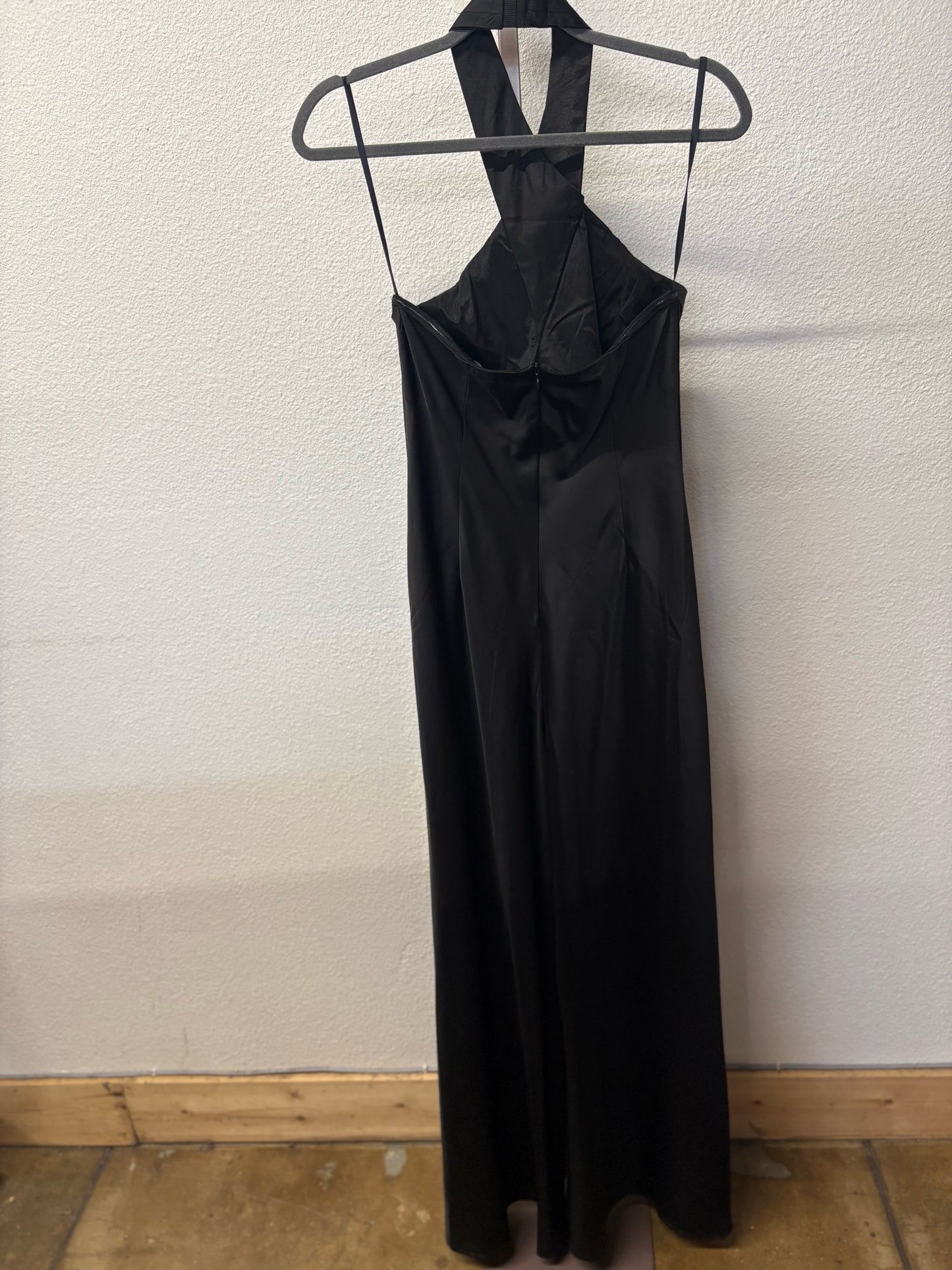 boston proper Size M Black Halter Romper