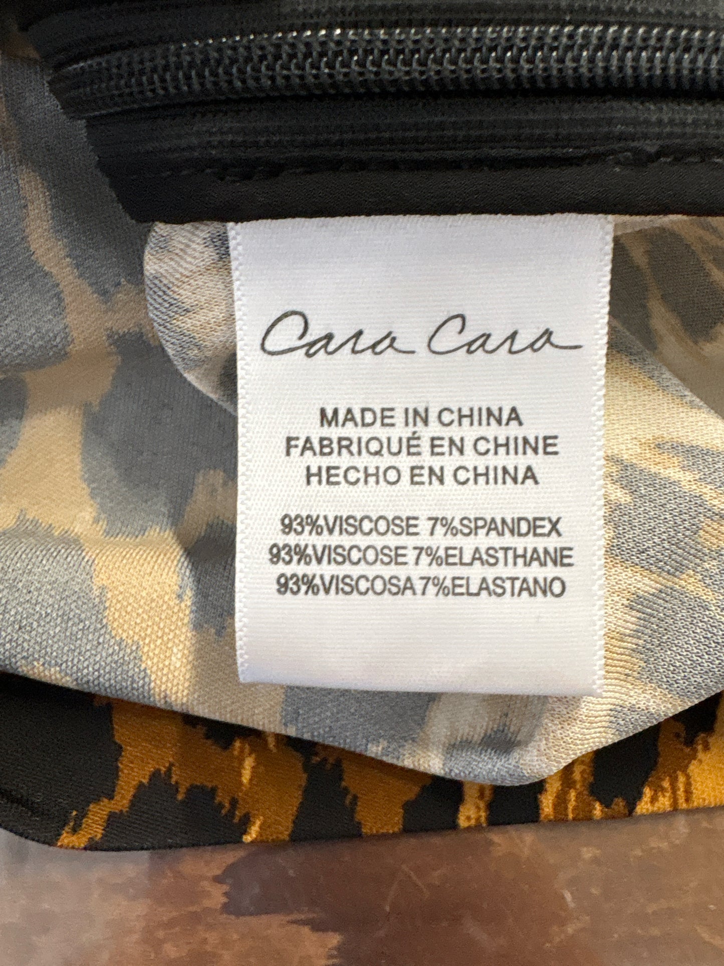 Cara Cara Size S Leopard Top