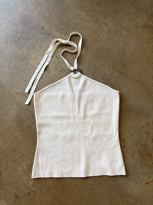 Lafayette 148 Size M Cream Top