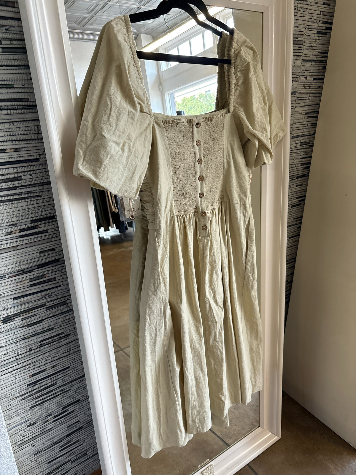 free people Size M Cream Dress