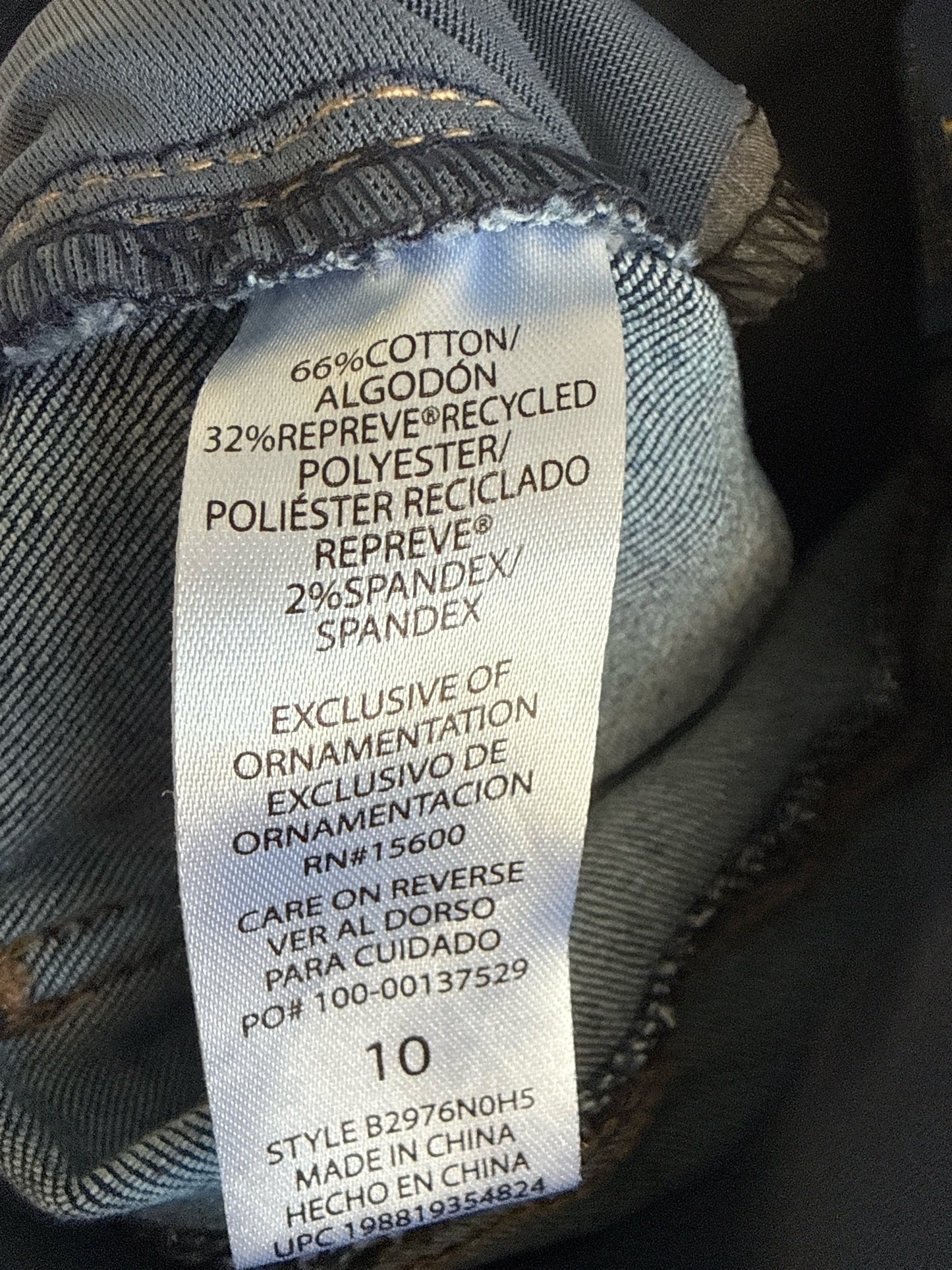 Democracy Size 10 Jeans