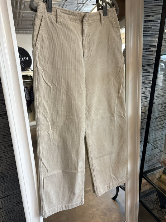 GAP Size 6 Tan Ribbed Pants