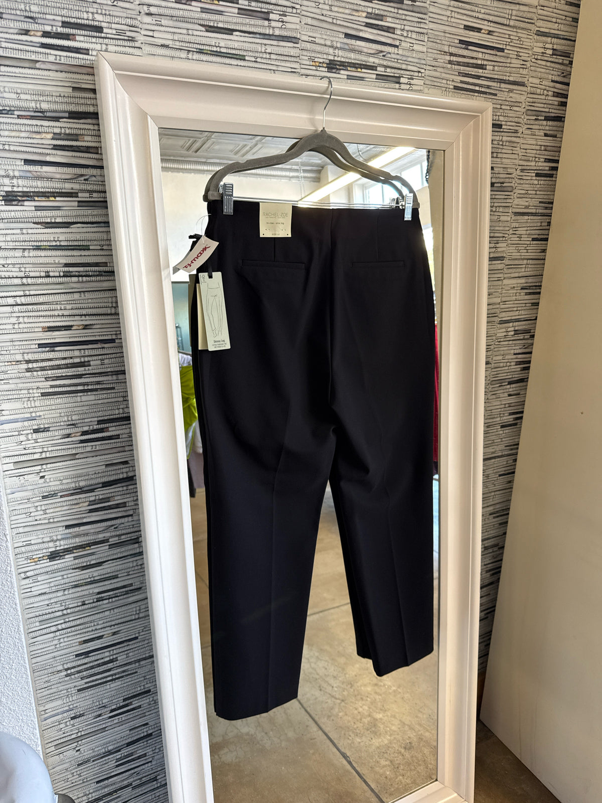 Rachel Zoe Size 12 Black Pants