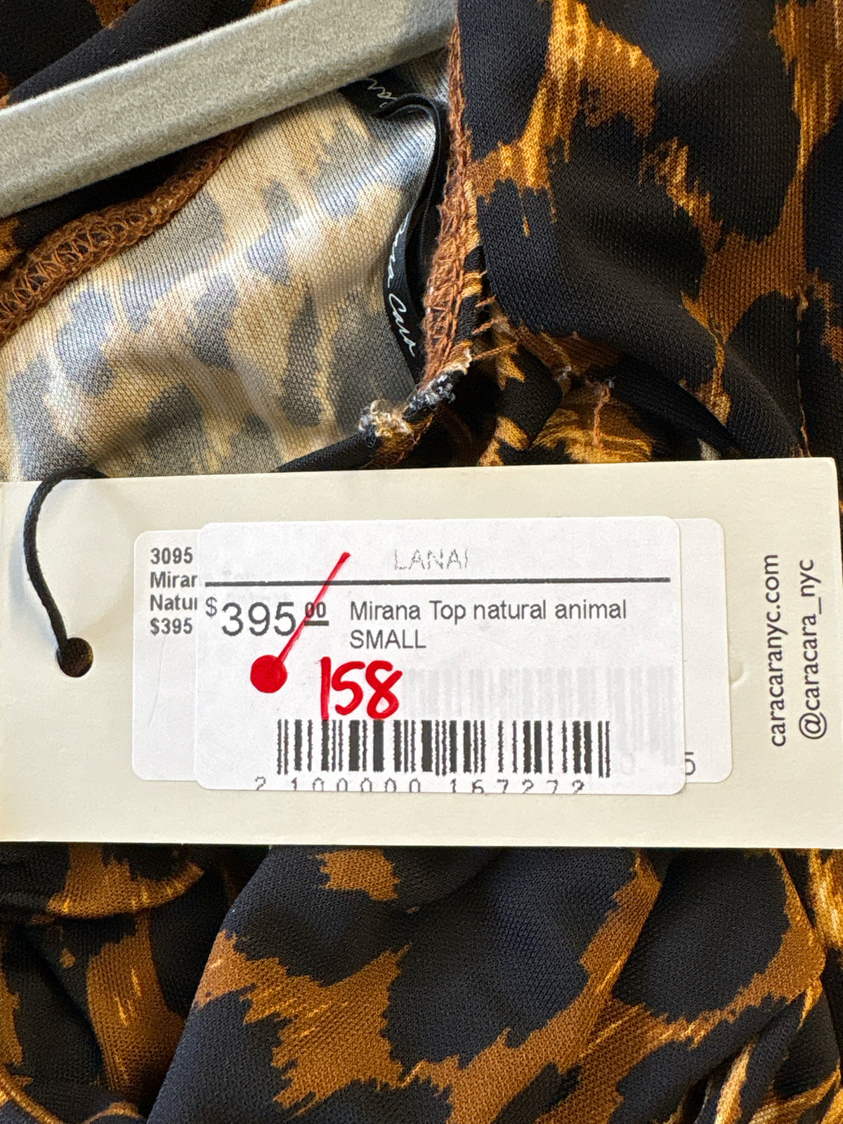Cara Cara Size S Leopard Top