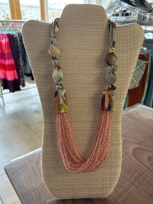 Blue/Pink Necklace
