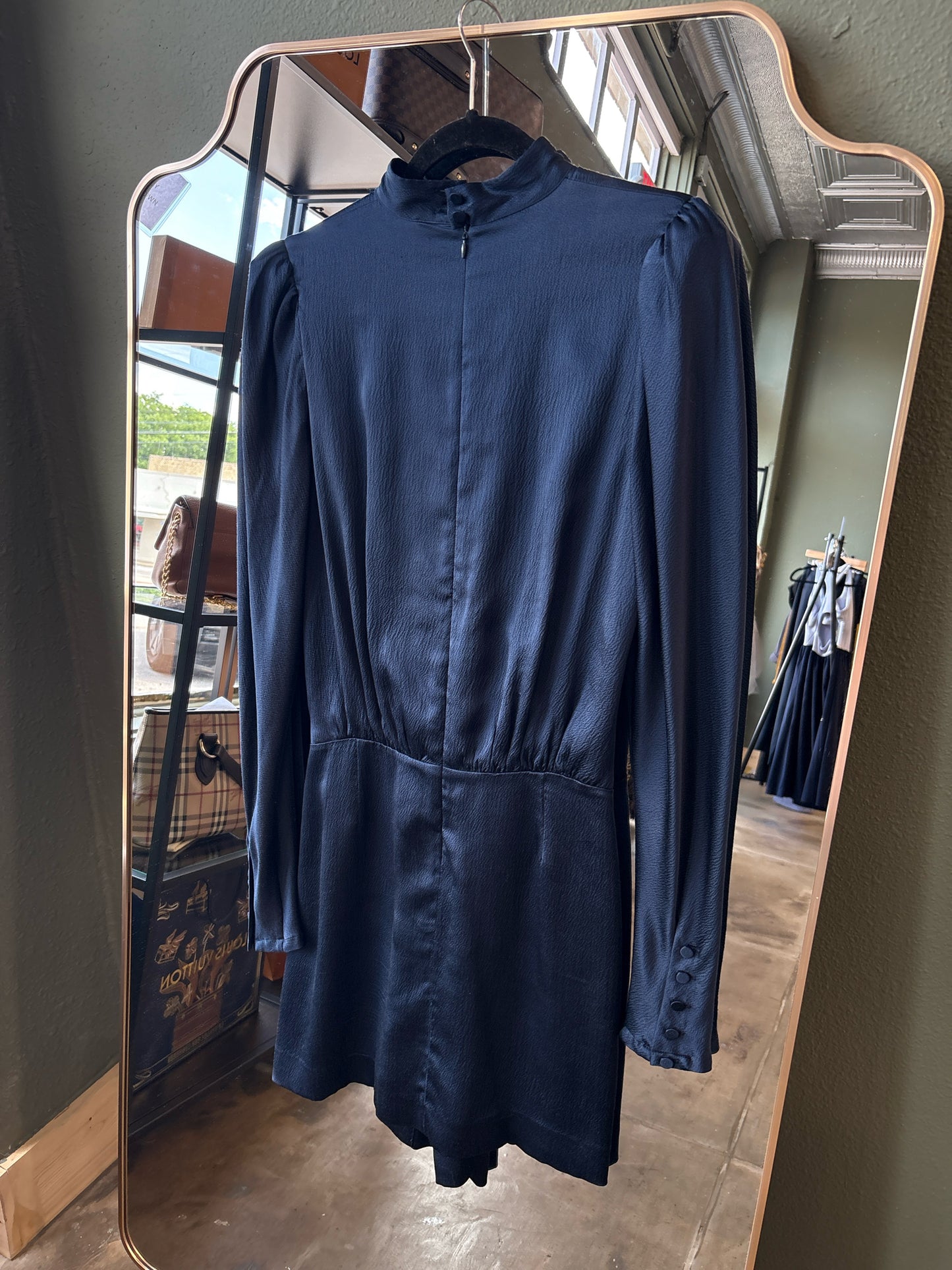 FRAME Size M Navy Dress
