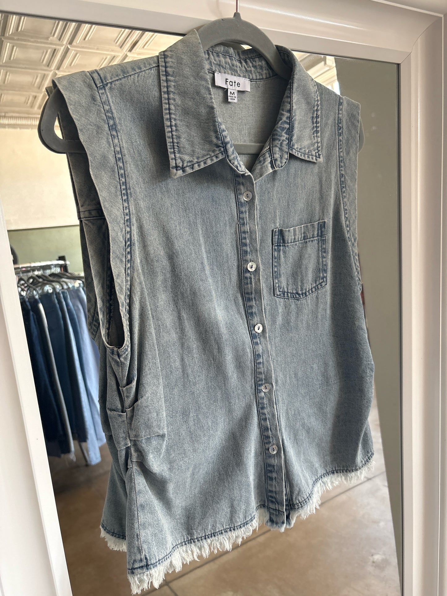 Fate Size M Denim Top