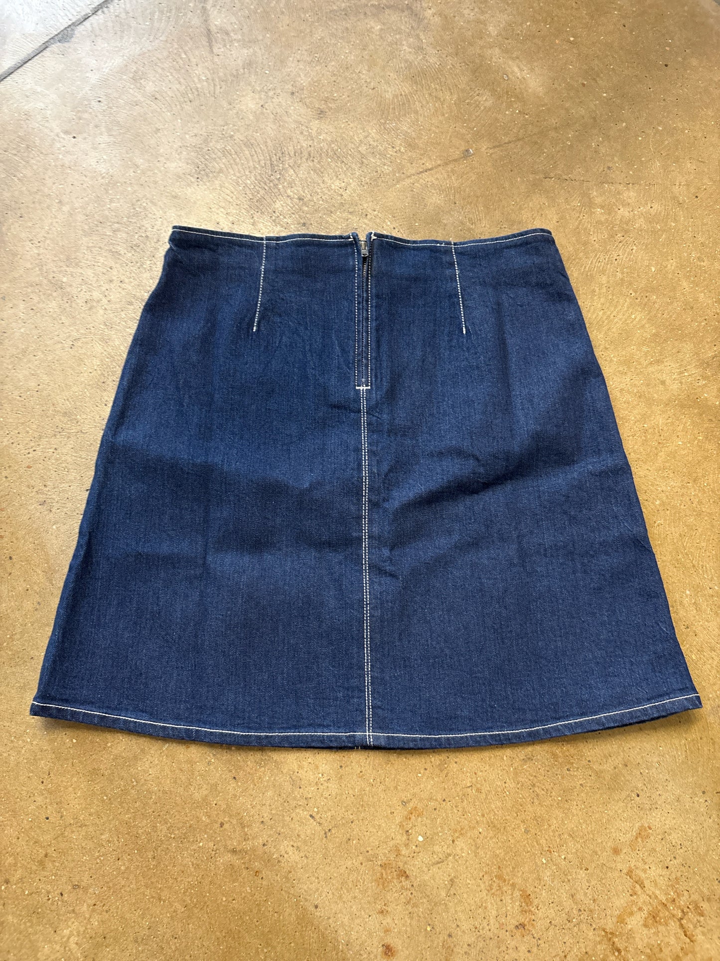 J. CREW Size 6 Denim Skirt