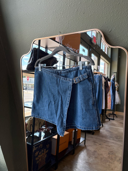 LOFT Size 8 Denim Skort