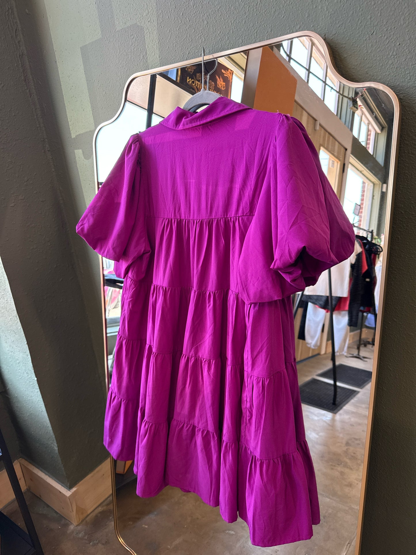 entro Size L Purple Dress