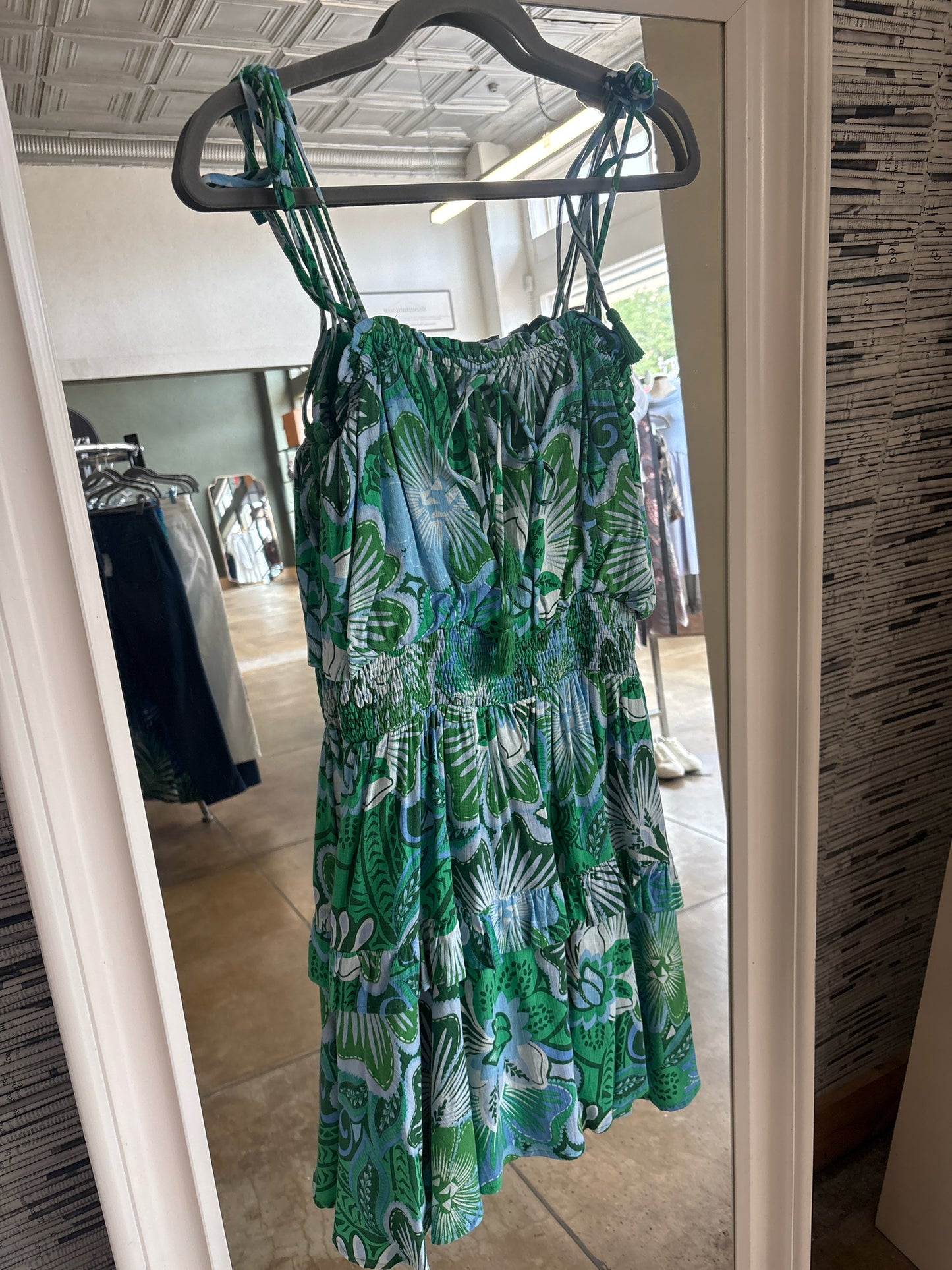 Sugarlips Size S green and blue Dress