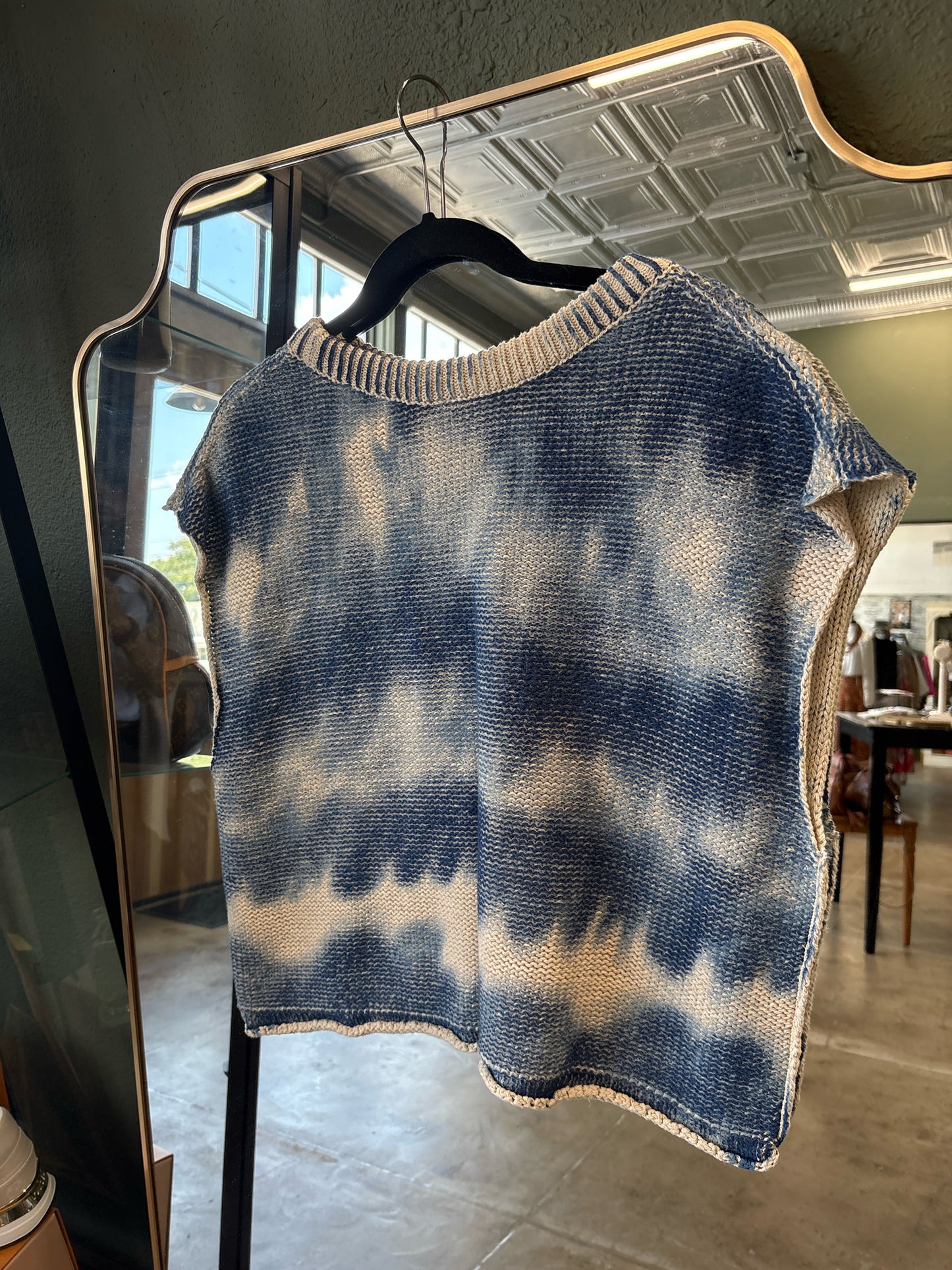 free people Size L Blue Vest