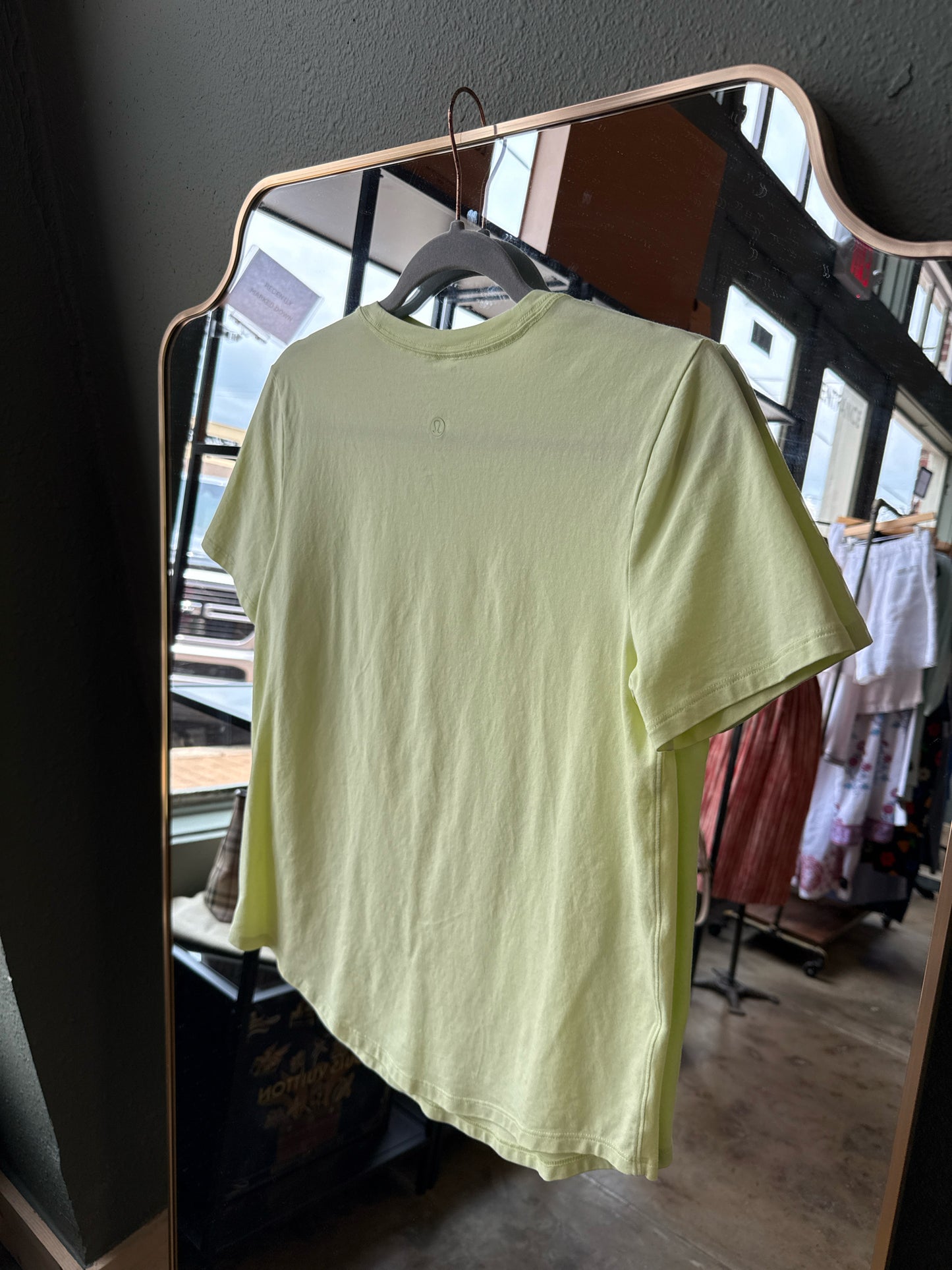 Lululemon Size 6 Yellow Tops