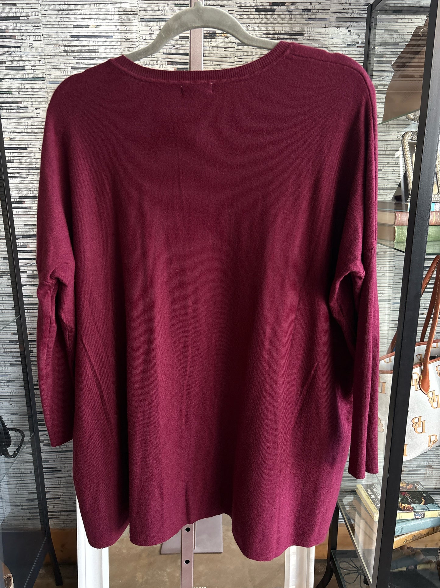 tea n rose Size S/M burgandy Sweater