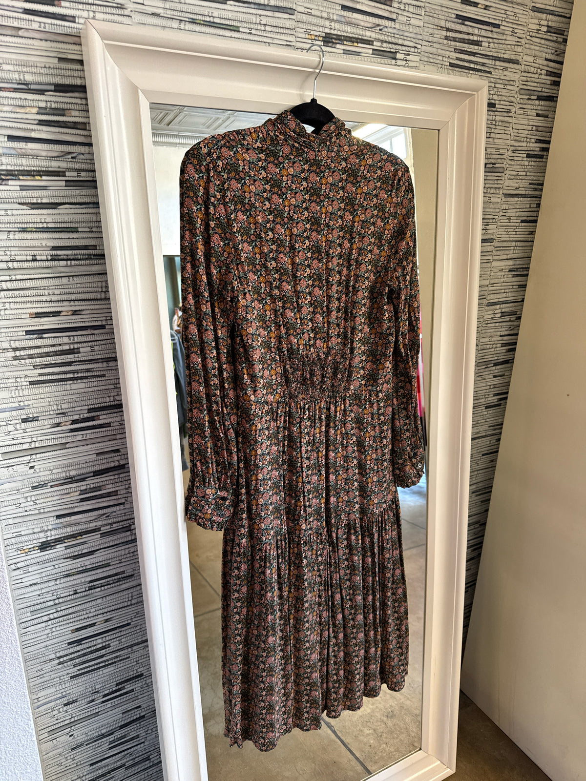 Caroll Size 38 Floral Dress