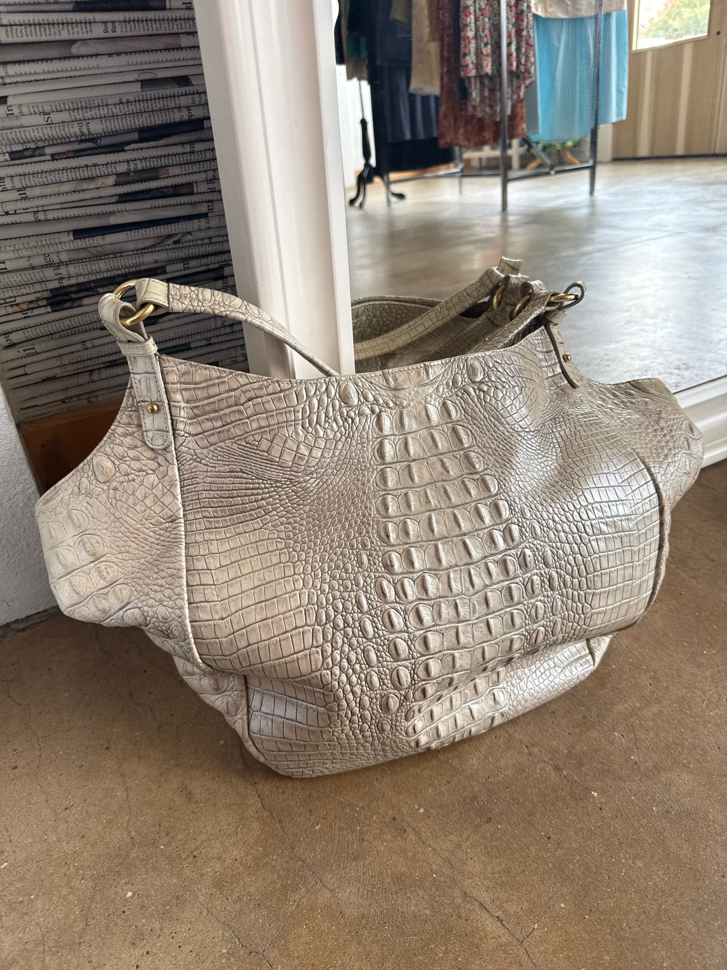 Brahmin Ivory Bag