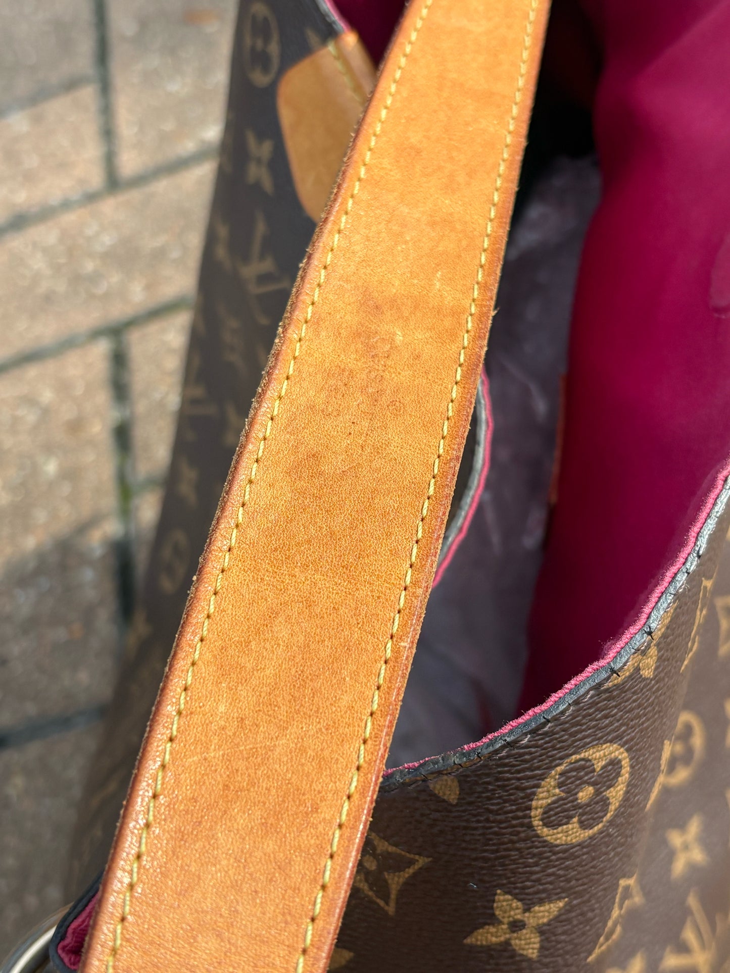 Louis Vuitton Brown/Tan Monogram Bag