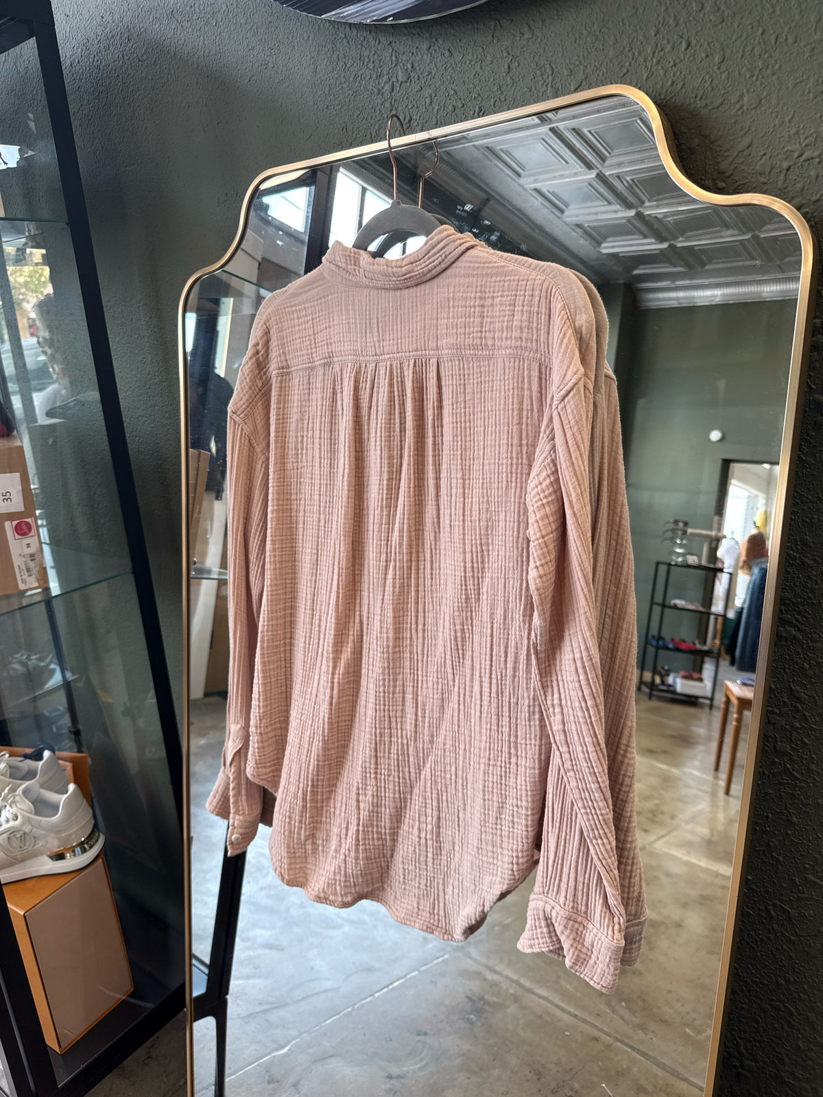 Lou & Grey Size XS Pink Top