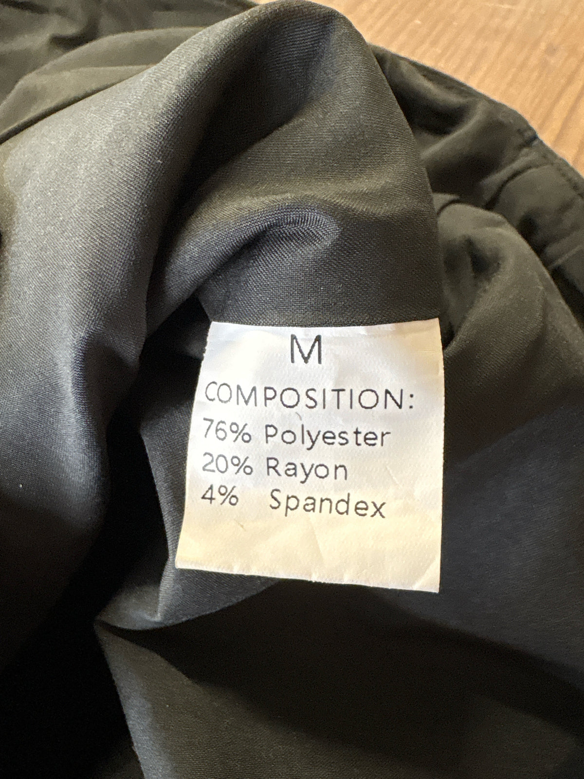 Size M Black Vest