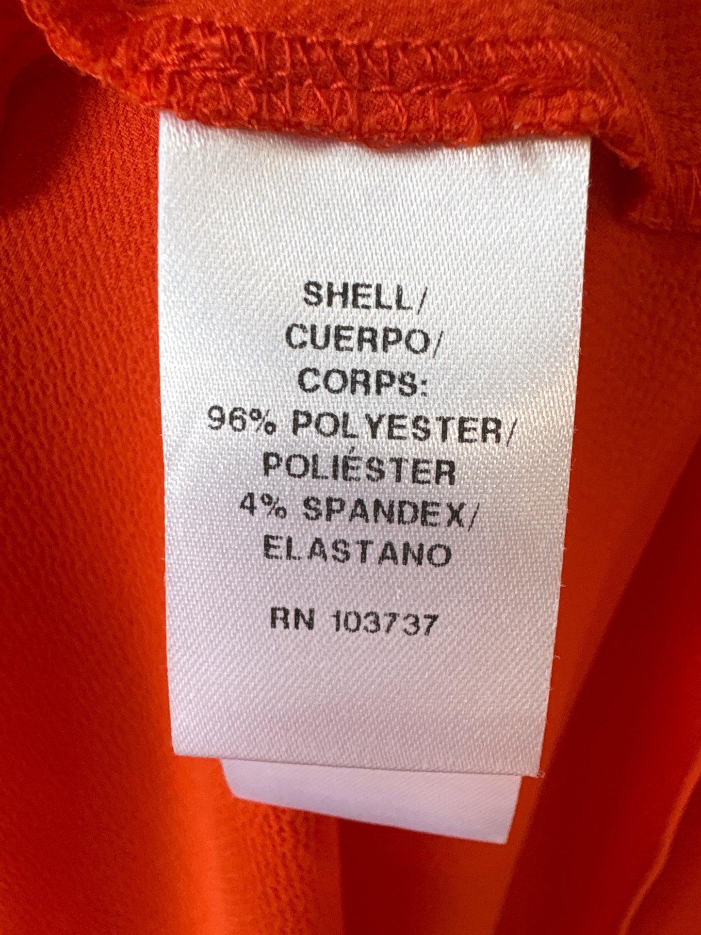 Donna Morgan Size 16 Red Orange Dress