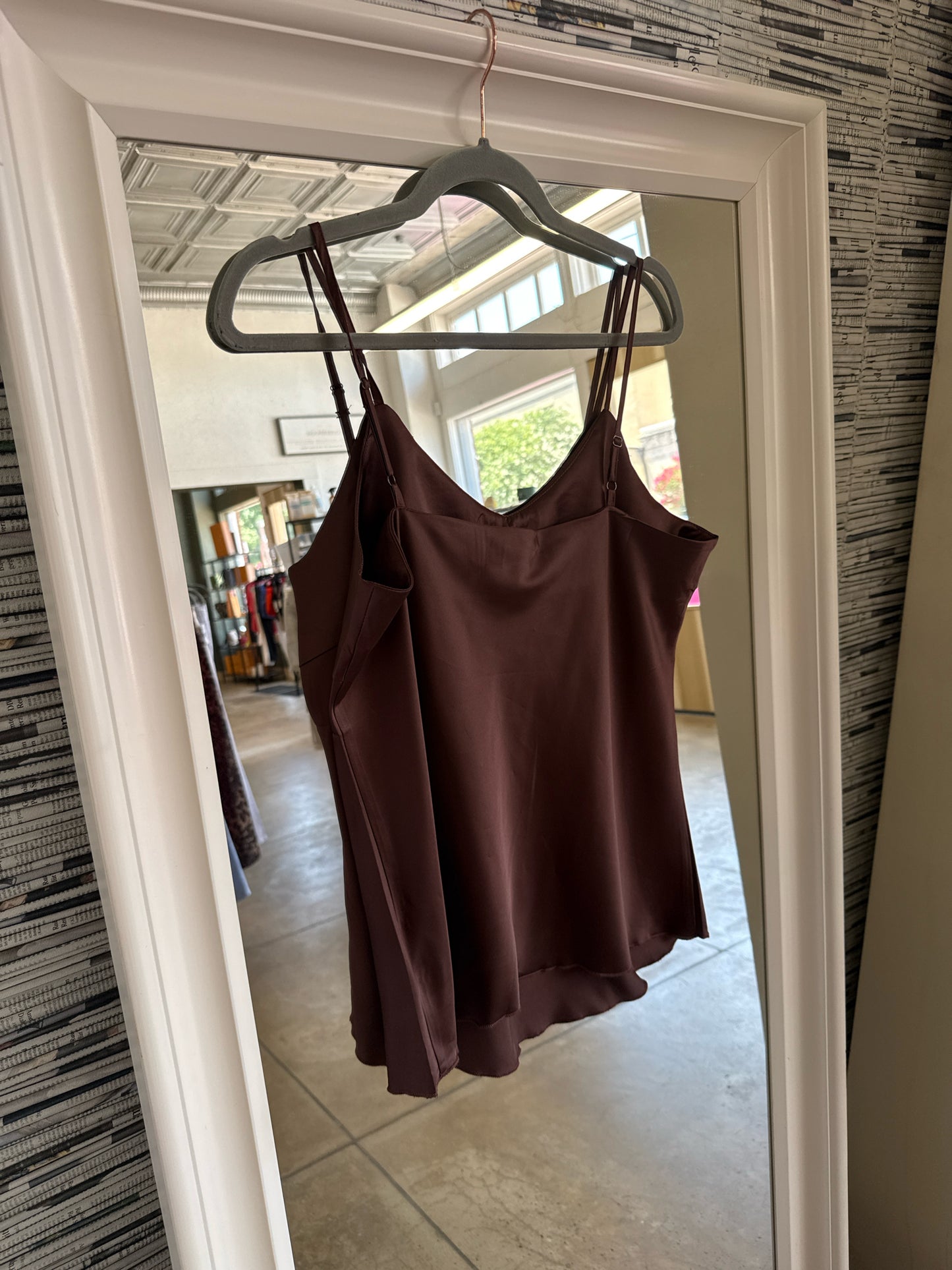 Paparazzi Size M Brown Top