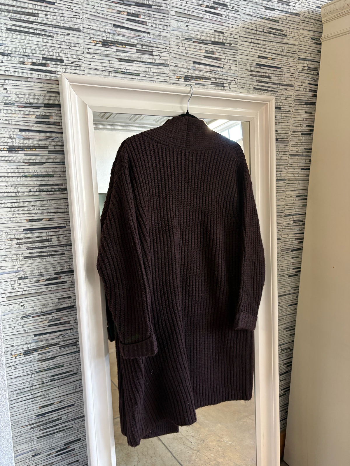 Becool Size S/M Brown Cardigan