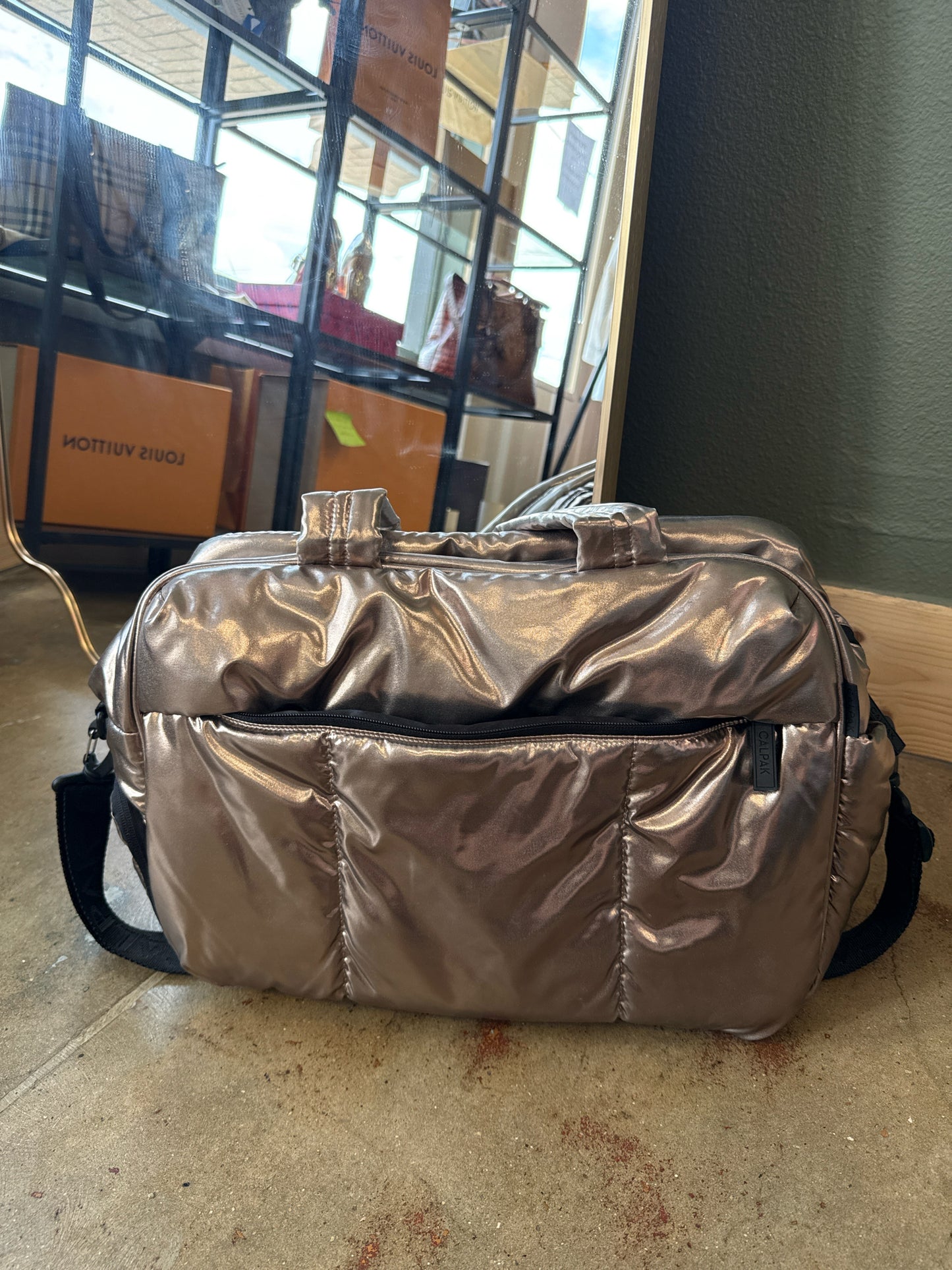 Calpak Gold Bag