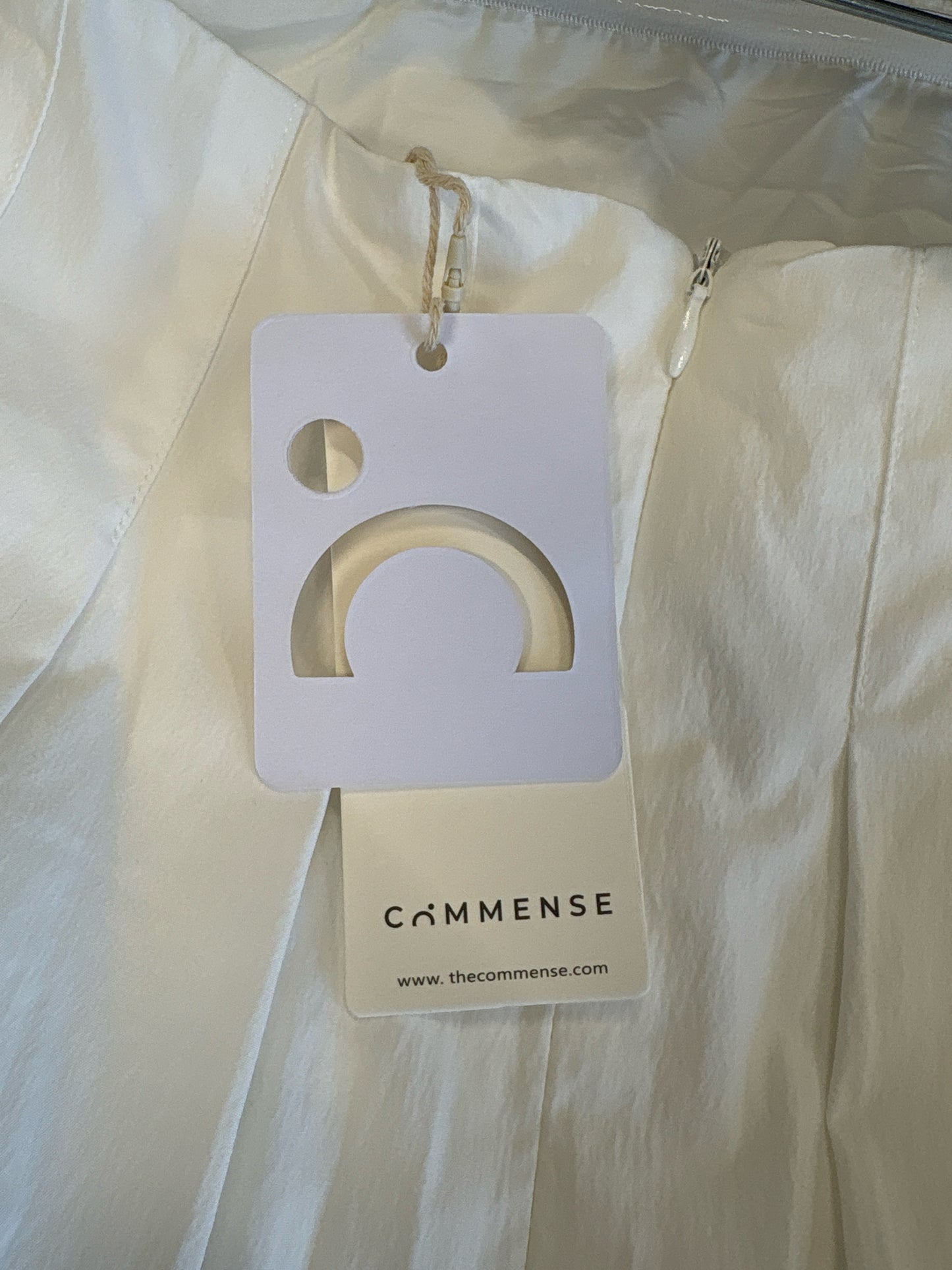 Commense Size M White Dress