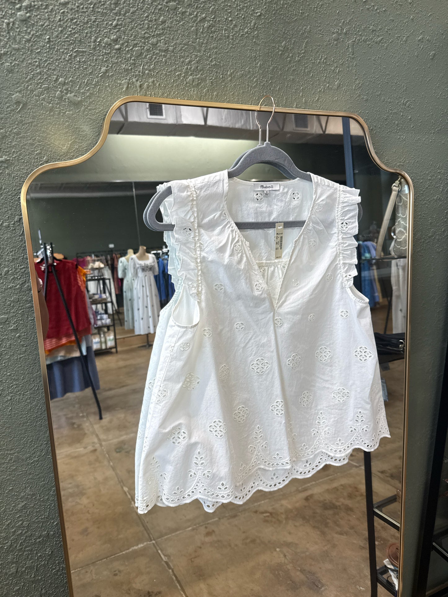 MADEWELL Size M White Top