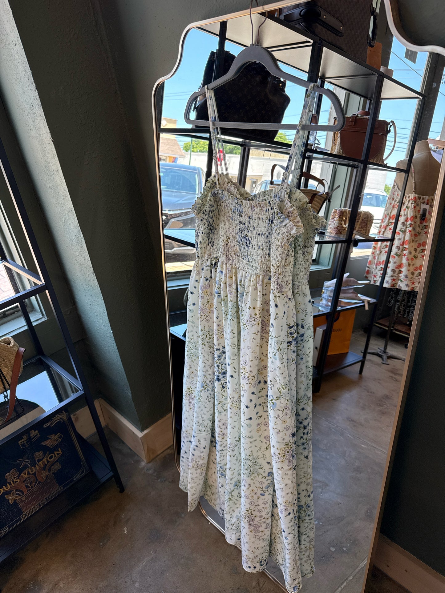 Hem & Thread Size L Floral Dress