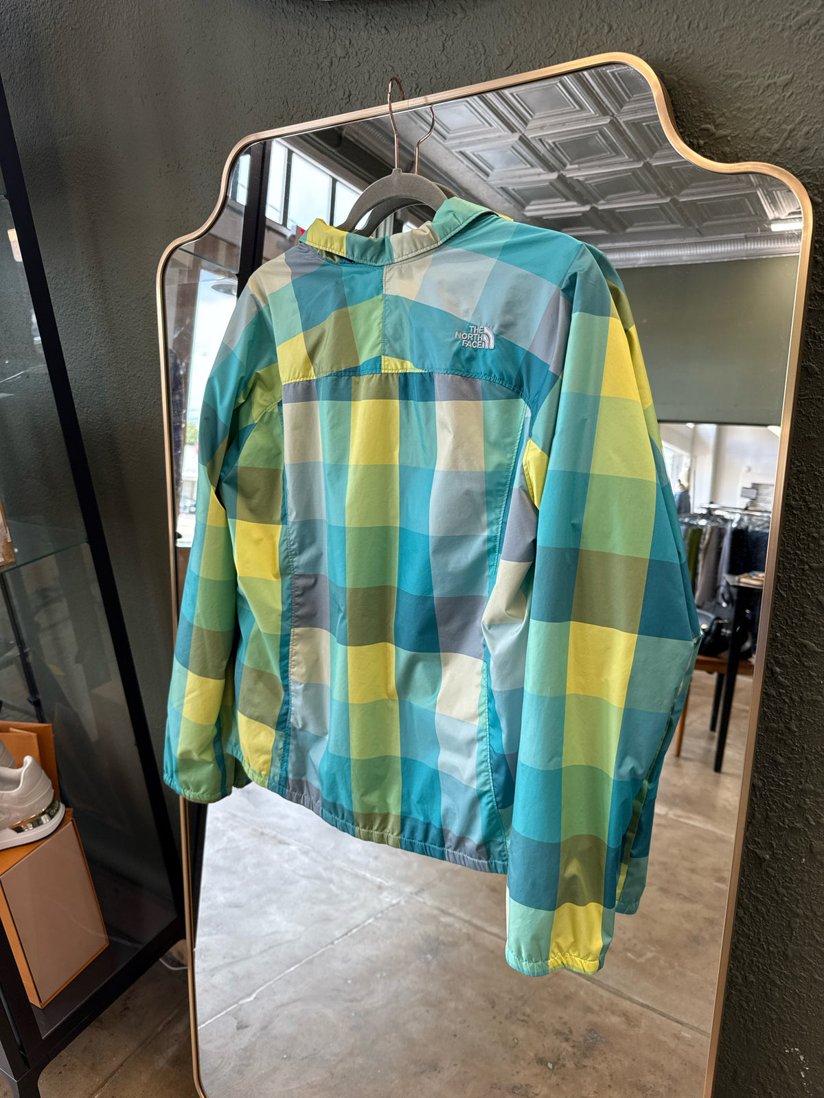 The North Face Size L Blue/Green Jacket