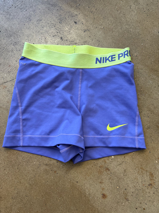 NIKE Size S purple + green Shorts